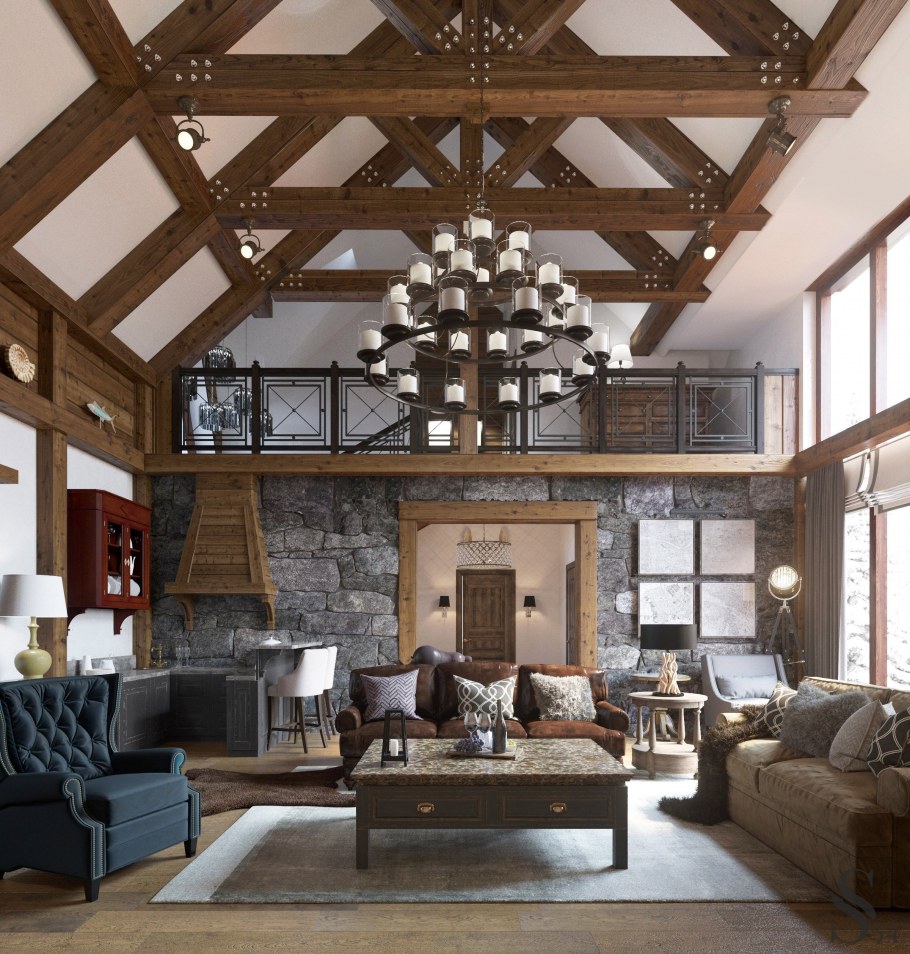 Светильники в стиле Шале