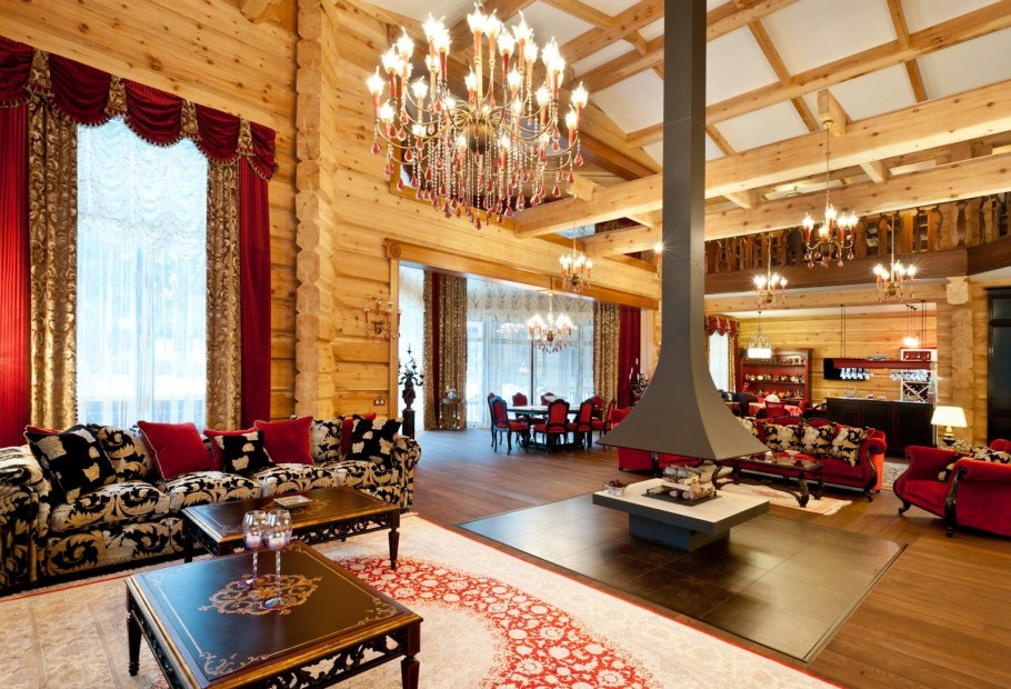 Светильники для второго света в деревянном доме