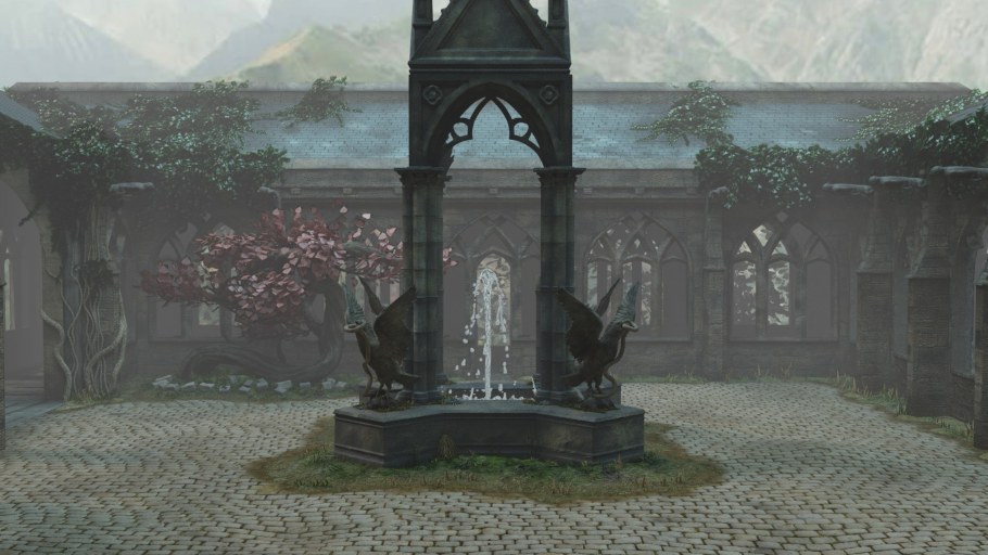 Внутренний двор Гарри Поттер