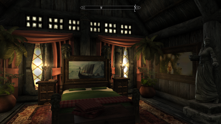 Скайрим комната в таверне