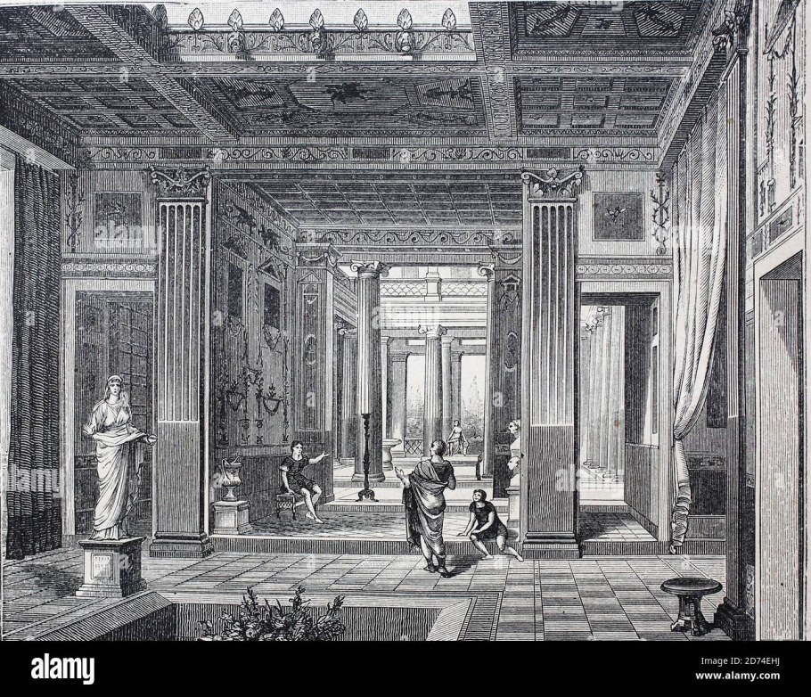 Домус древнего Рима интерьеры