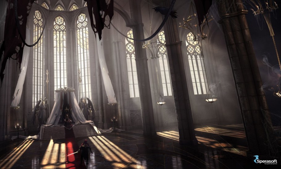 Тронный зал Final Fantasy