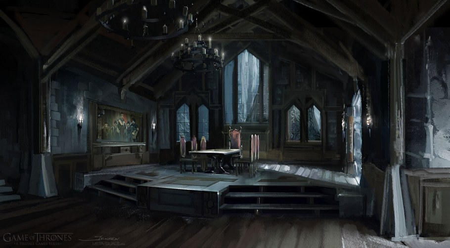 Винтерфелл Тронный зал