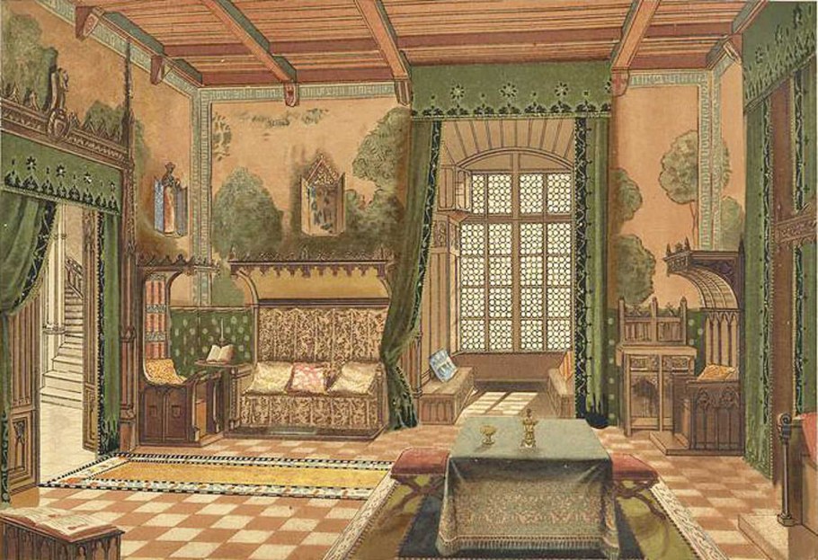 Богатый дворянский дом 19го века