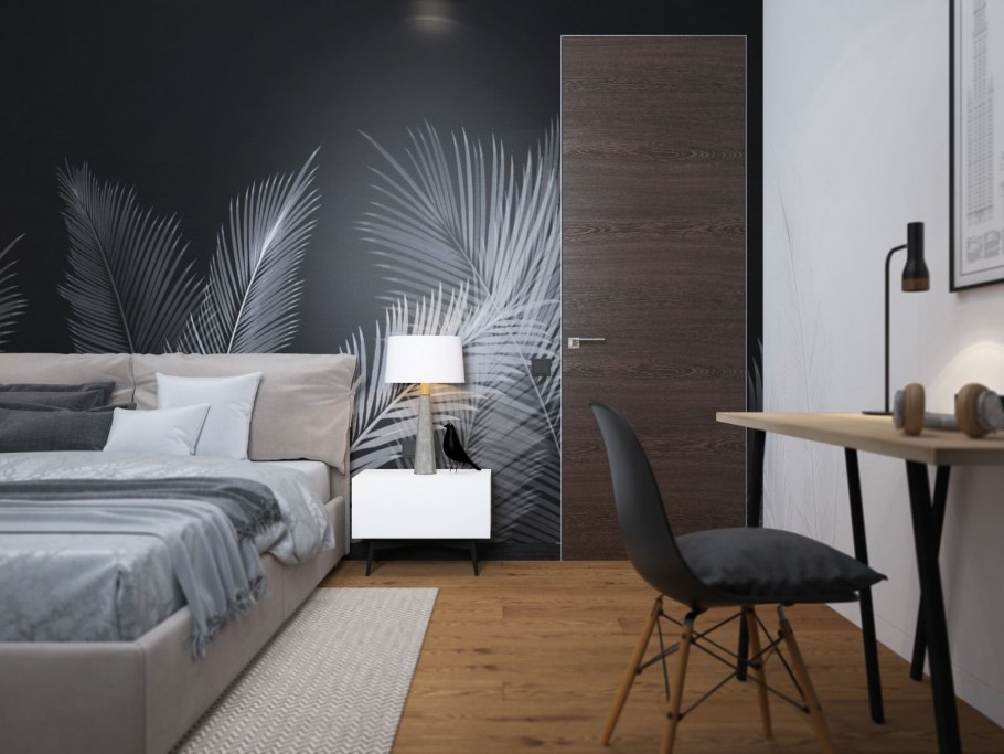 Спальня графит