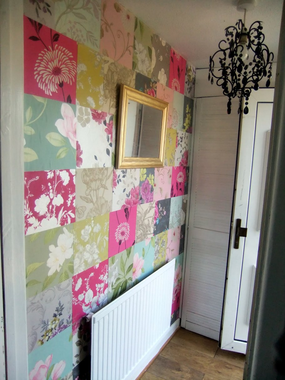 Пэчворк на стене