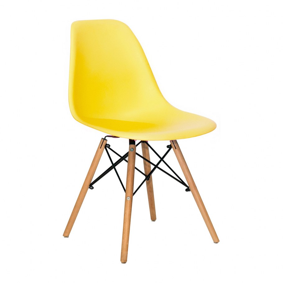 Стул Eames Style DSW белый