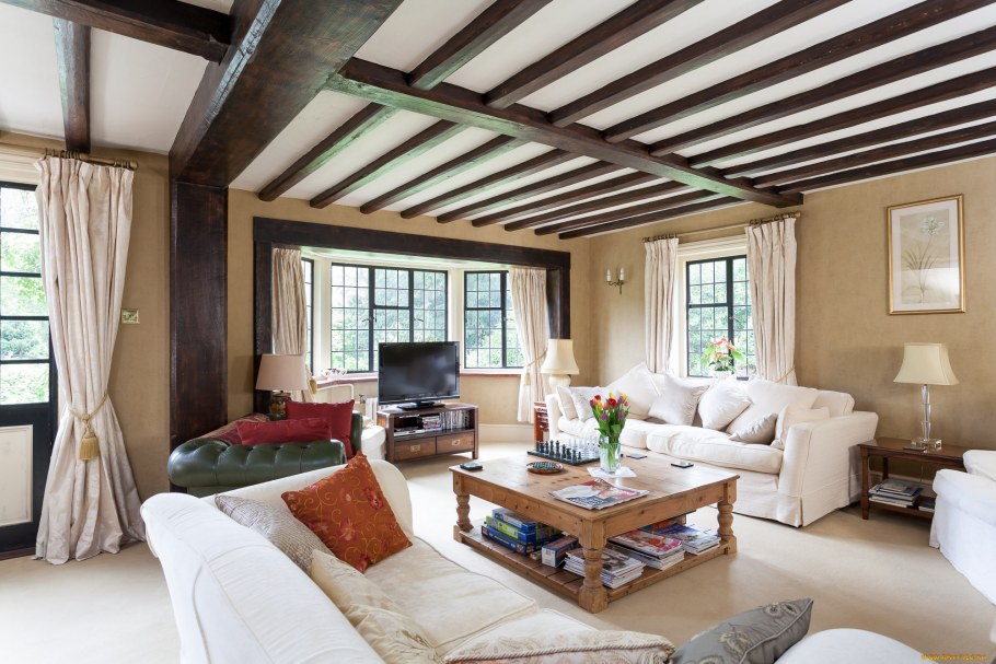 Фальшбалки в интерьере Скандинавский стиль