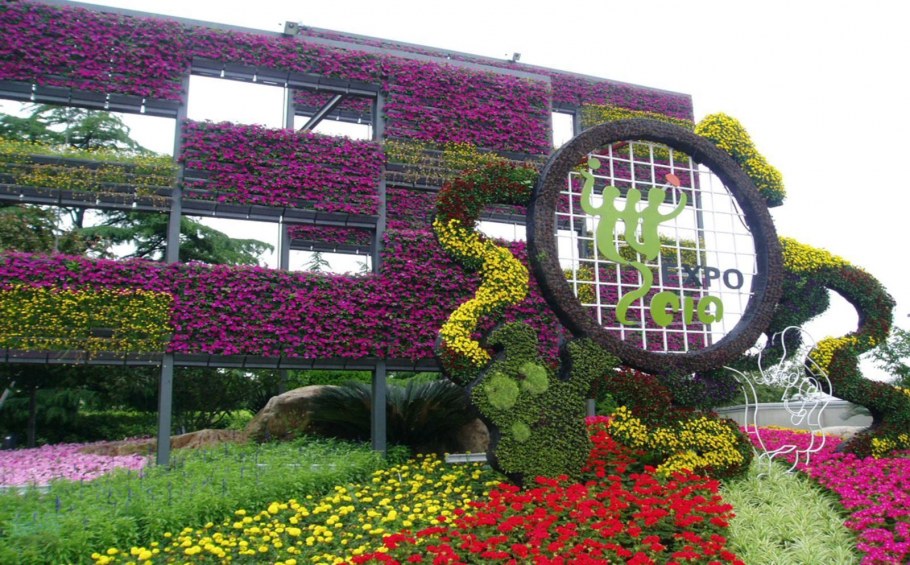 Кашпо Lechuza Cascada Color 3-ех ярусное