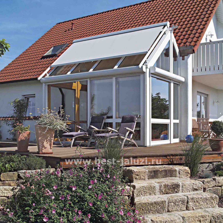 Маркизы для зимнего сада