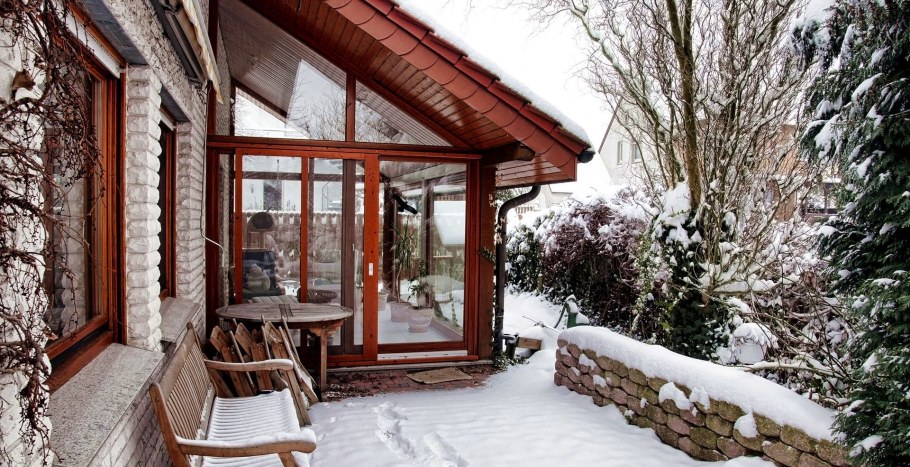 Зимняя веранда на даче