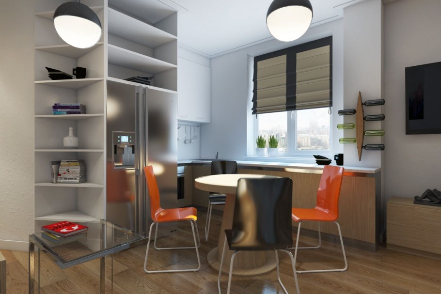 Компактная квартира студия