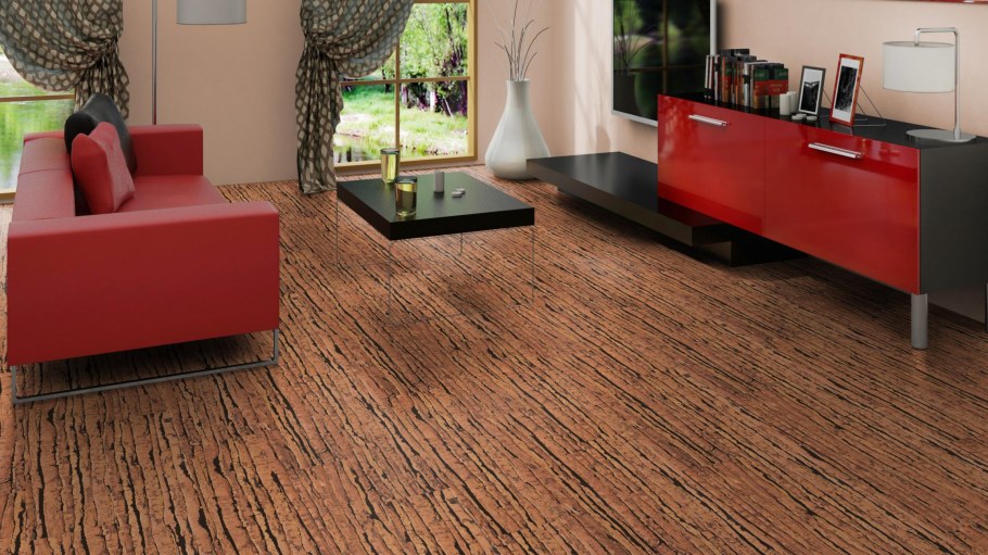 Пробковый пол Corkstyle коллекция Wood American Walnut клеевой