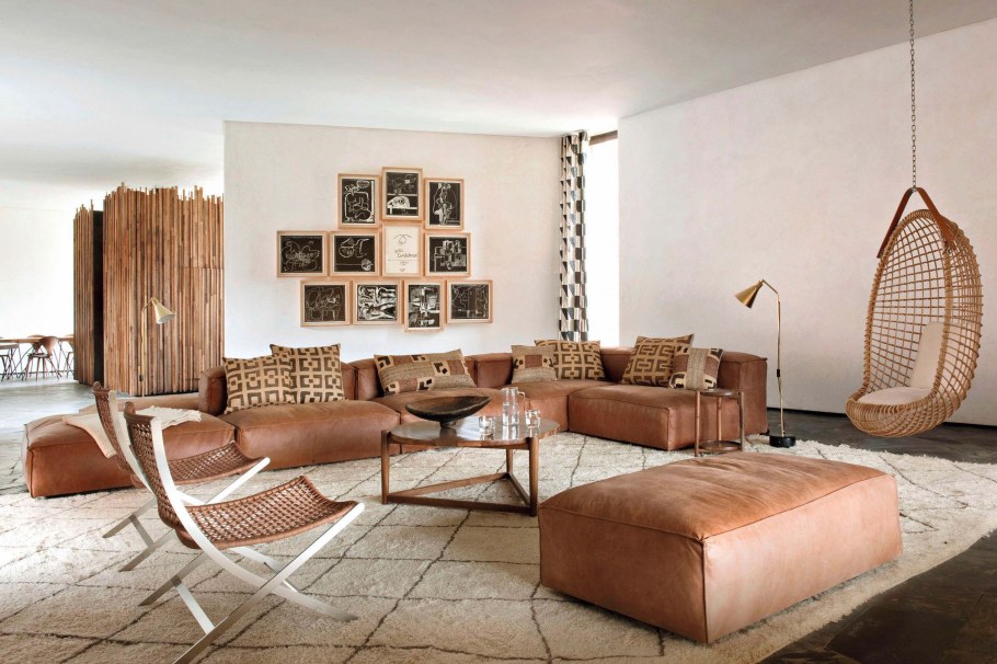 Африканский стиль в интерьере Минимализм