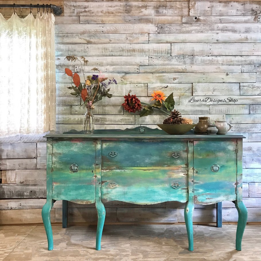 Перекраска мебели в стиле бохо