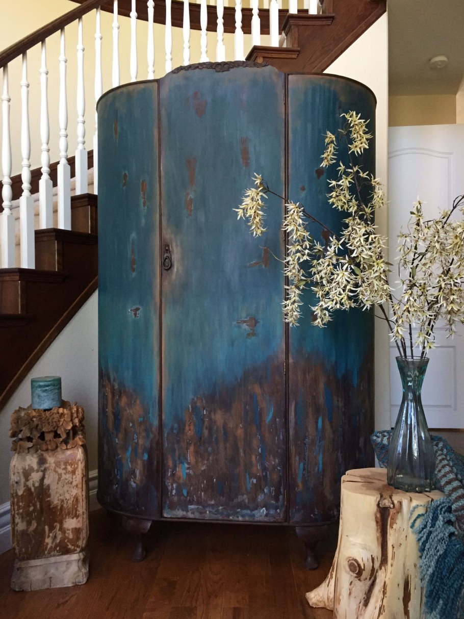 Шкаф в стиле бохо