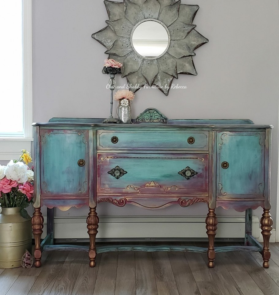 Перекраска мебели в стиле бохо