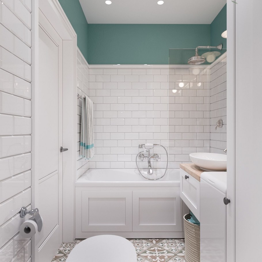 Дизайн очень маленьких ванных комнат