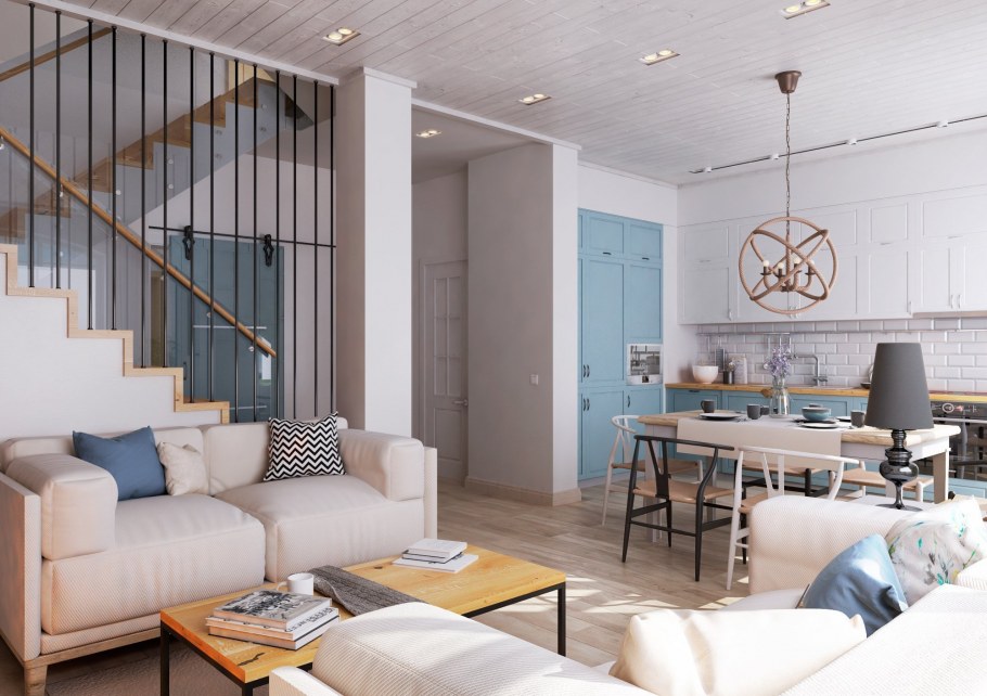 Интерьер таунхауса