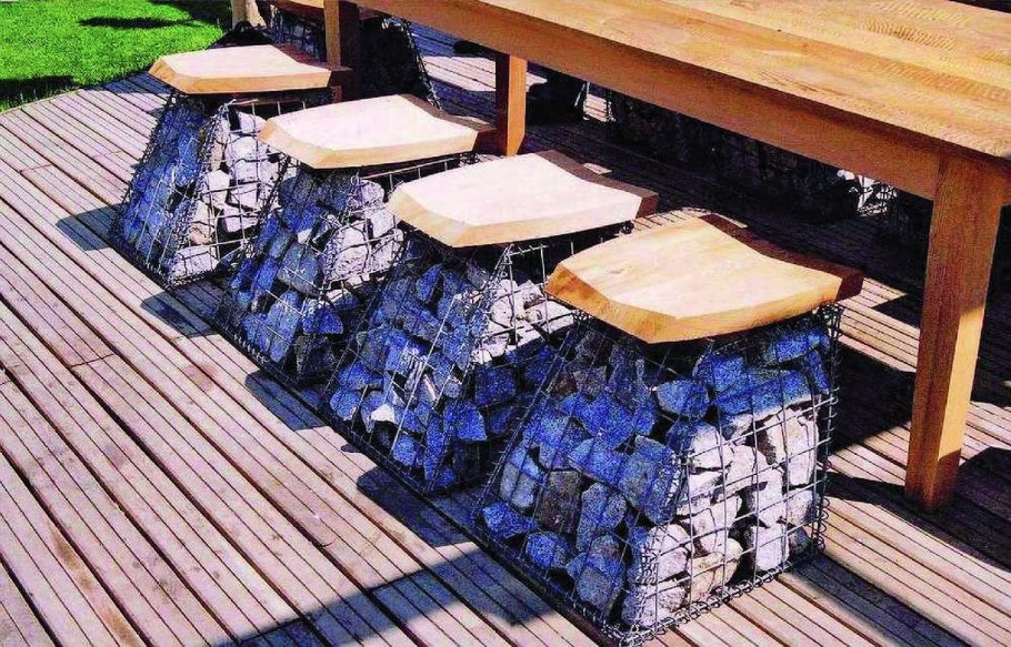 Мебель из габионов