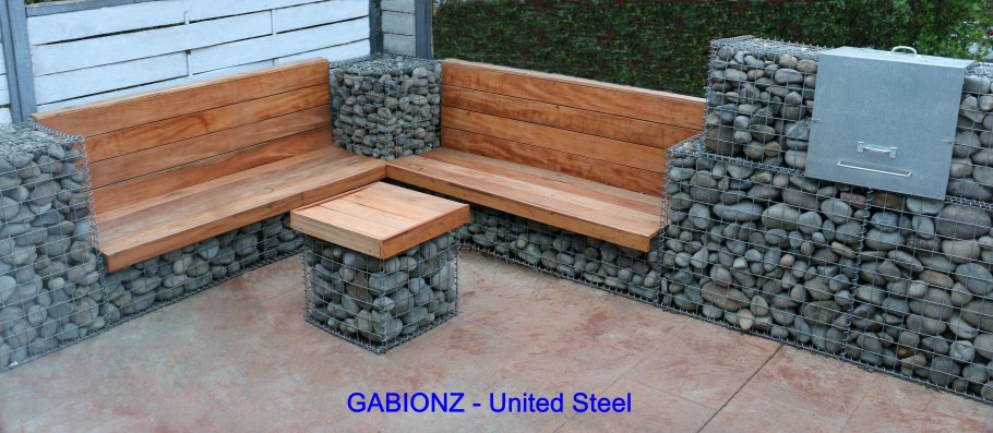 Габион подпорная стена