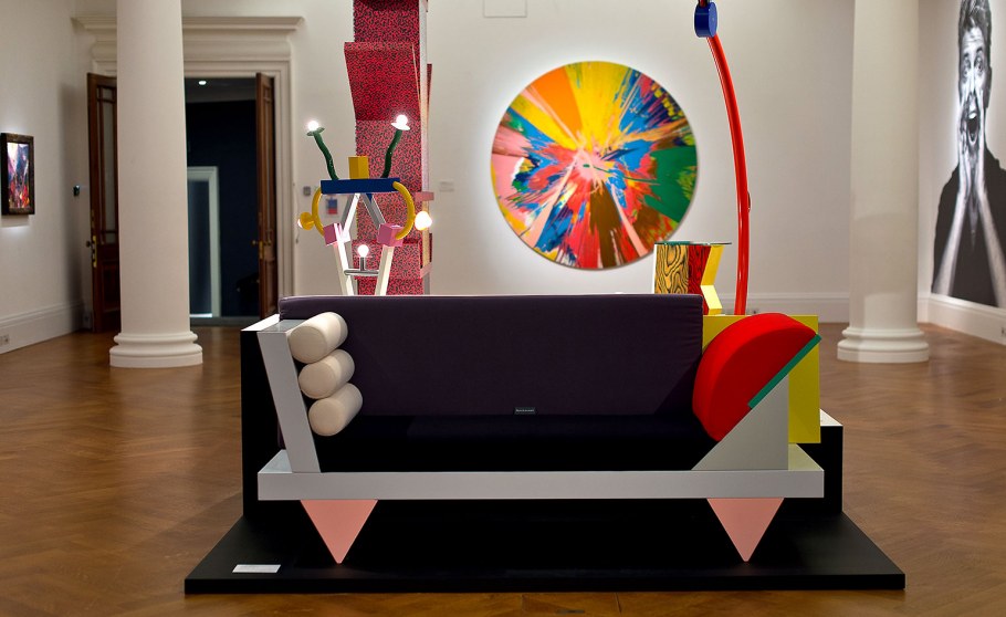 Стиль Мемфис в интерьере декор