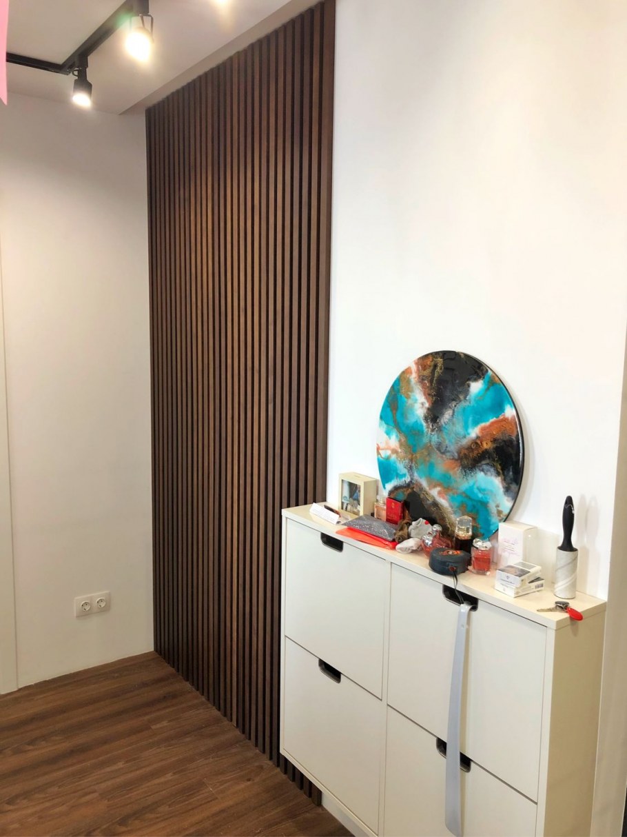 Интерьерные рейки на стену