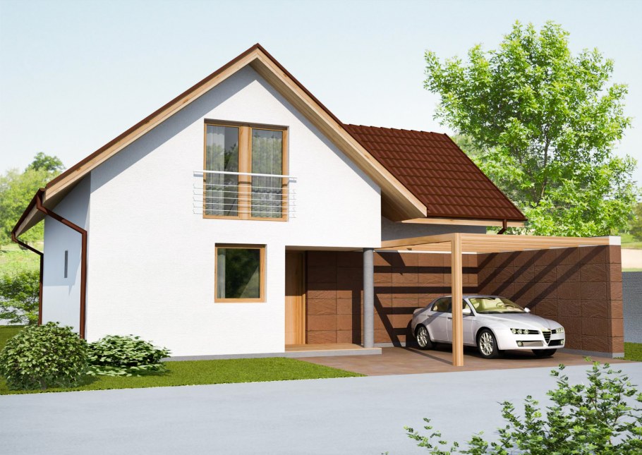Дом с гаражом