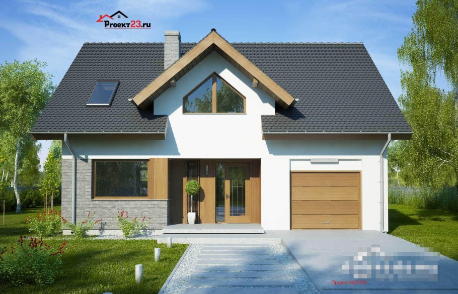 Дом с гаражом