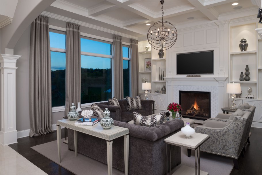 Современный американский интерьер