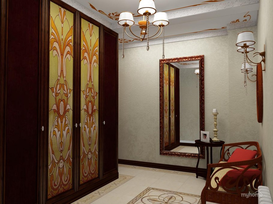 Холл в стиле Ампир