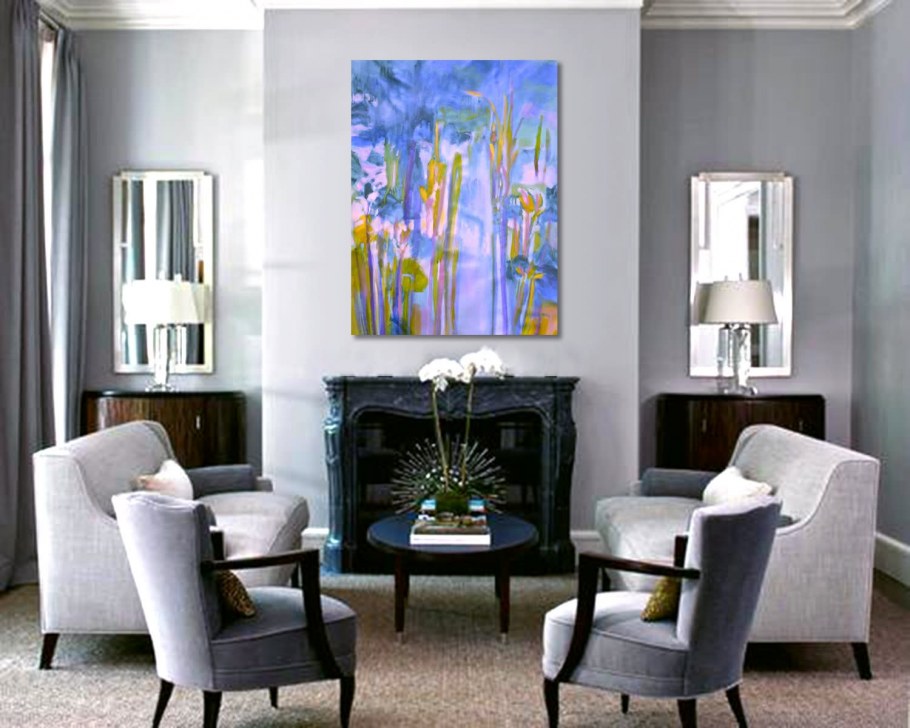 Мебель серого цвета в интерьере