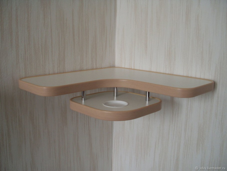 Полка угловая навесная Letta