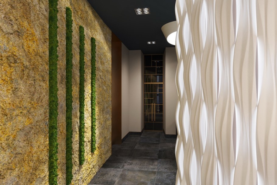 Гипсовые световые 3d панели Lightwave