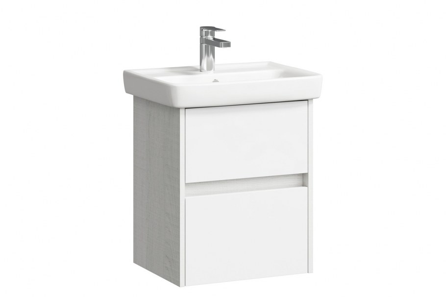 Тумба с раковиной Aqwella City 50 дуб Балтийский