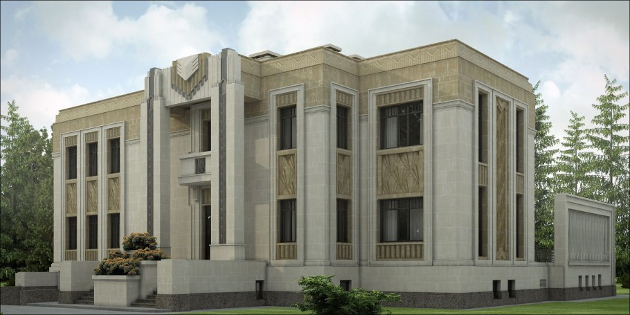 Арт деко экстерьер