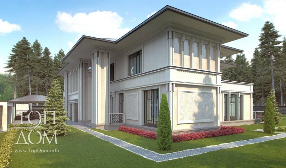 Загородный дом ар деко