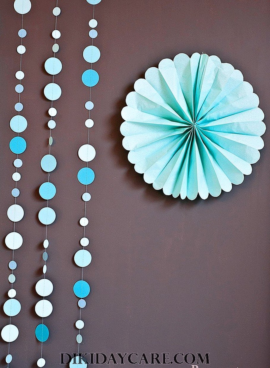 Гирлянда из бумаги