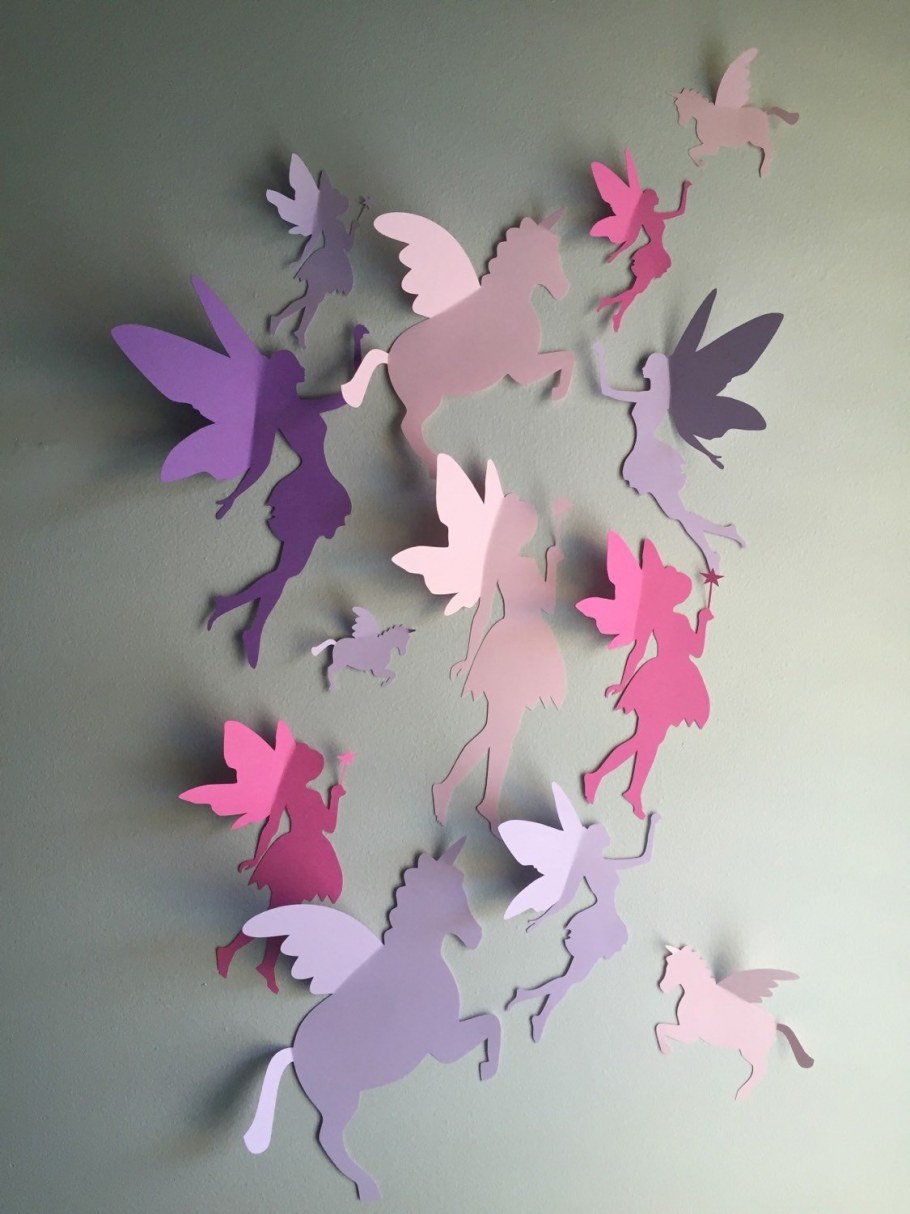 Объемные украшения на стену