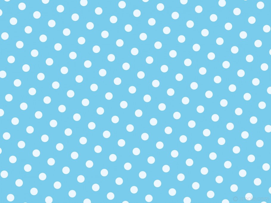 Голубой фон в горошек