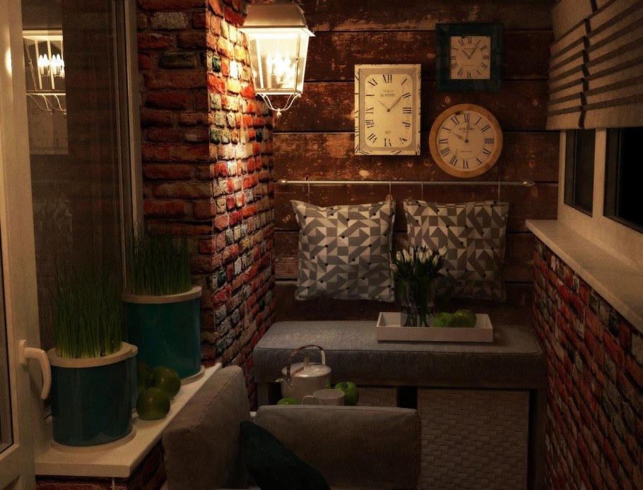 Балкон лофт