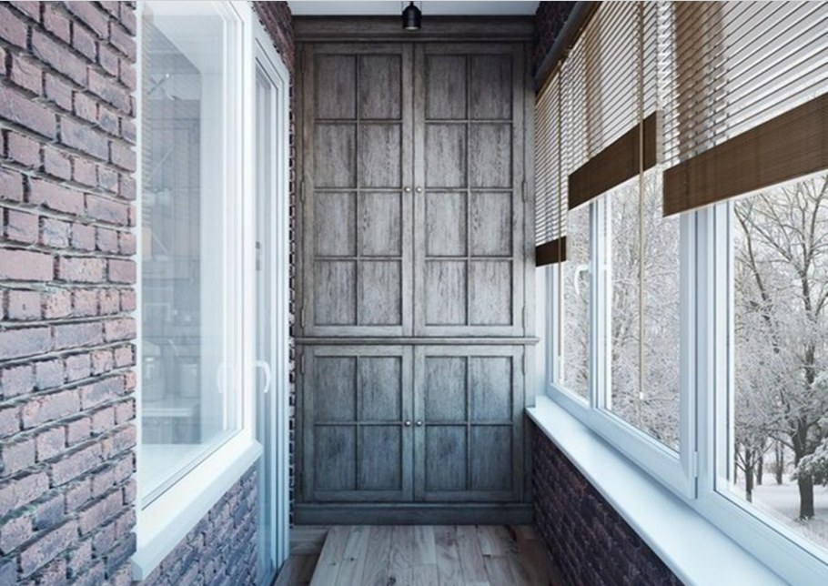 Лоджия с панорамными окнами