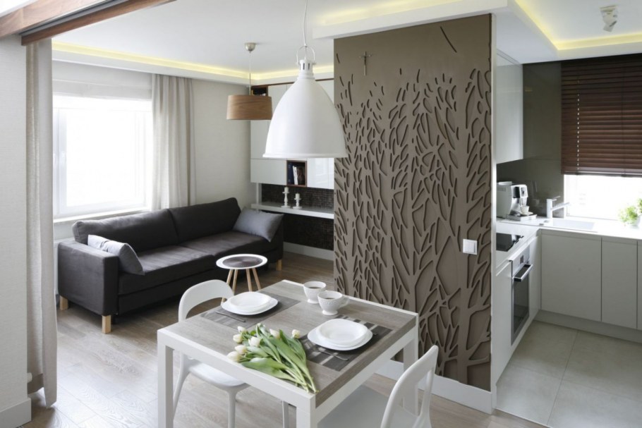 Современный интерьер малогабаритной квартиры