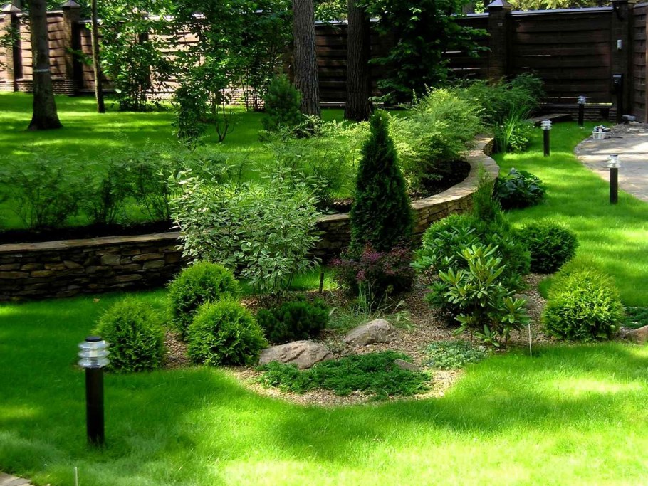 Скандинавский сад Front Yard