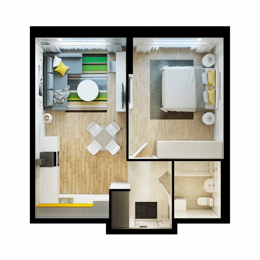 Евродвушка планировка 38 кв м