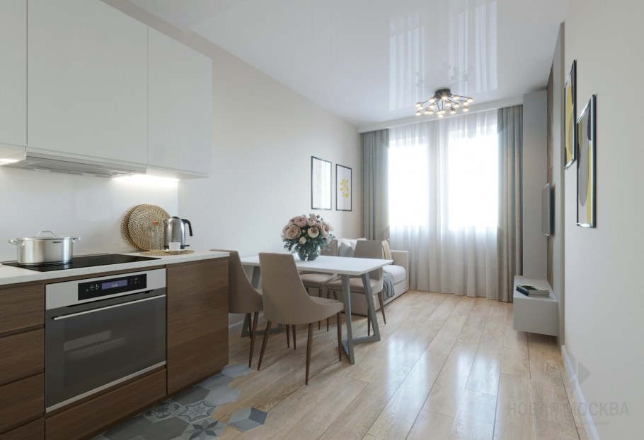 Евродвушка пик планировка 40