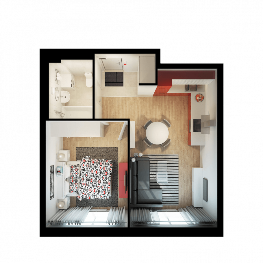 Пик евродвушка