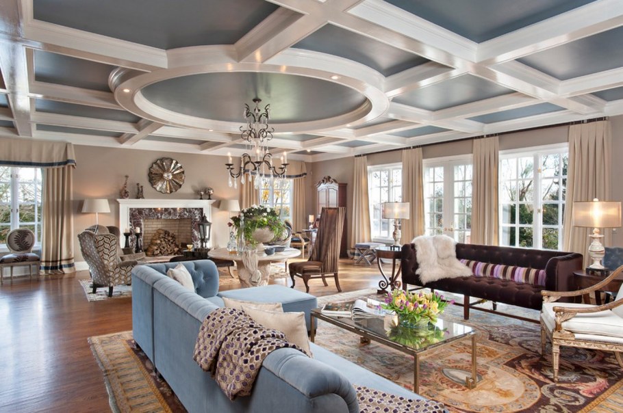 Кессонный потолок Модерн