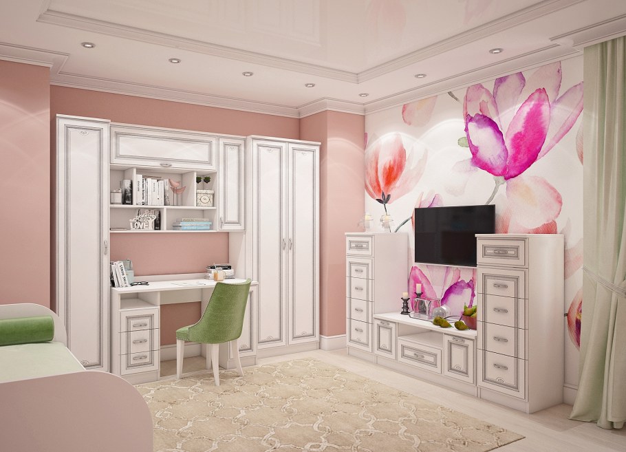 Мальвина Люкс детская мебель