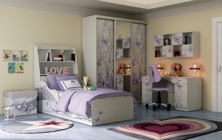 Дизайнерская детская для девочки